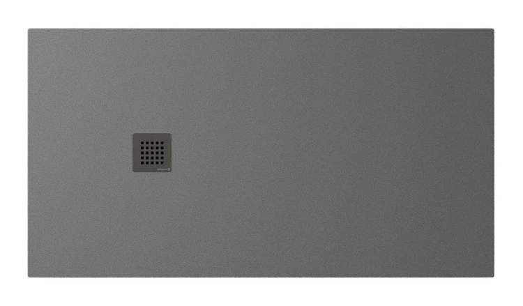 TRENECA brodzik kompozytowy z możliwością docinania 150x80cm, szary mat