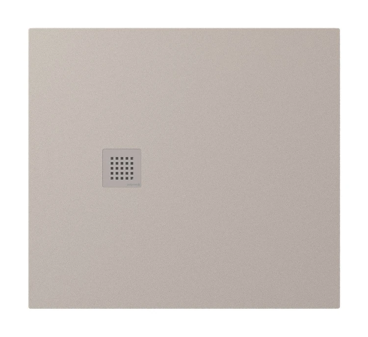 TRENECA brodzik kompozytowy z możliwością docinania 100x90cm, beżowy mat