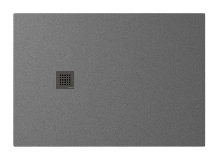TRENECA brodzik kompozytowy z możliwością docinania 130x90cm, szary mat