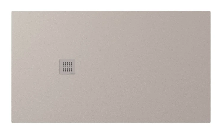 TRENECA brodzik kompozytowy z możliwością docinania 160x90cm, beżowy mat