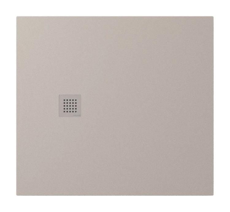 TRENECA brodzik kompozytowy z możliwością docinania 110x100cm, beżowy mat