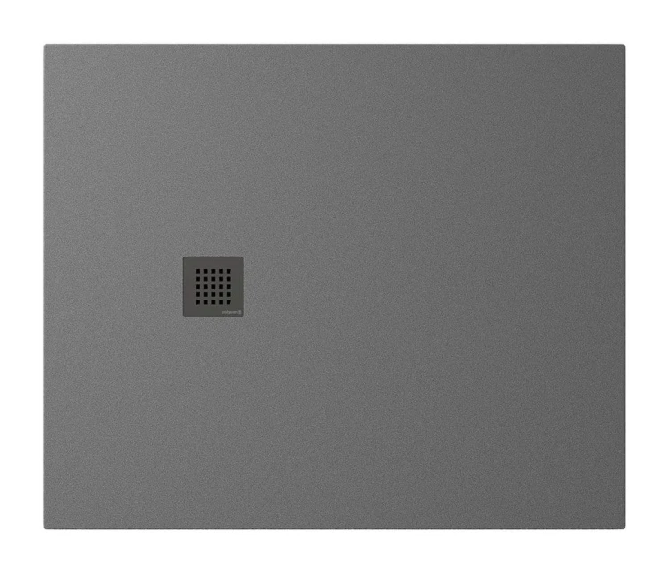TRENECA brodzik kompozytowy z możliwością docinania 120x100cm, szary mat