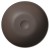 FORMIGO umywalka betonowa nablatowa, średnica 39cm, ciemnobrązowy mat #5