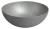 FORMIGO umywalka betonowa nablatowa, średnica 39cm, srebrny mat #4