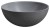 MINOR umywalka betonowa nablatowa, średnica 26cm, szary mat #4