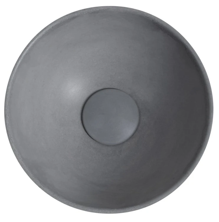MINOR umywalka betonowa nablatowa, średnica 26cm, szary mat #5