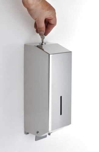 Dozownik mydła 1100ml, stal nierdzewna mat #2