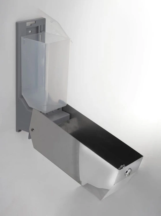 Dozownik mydła 1100ml, stal nierdzewna połysk #3
