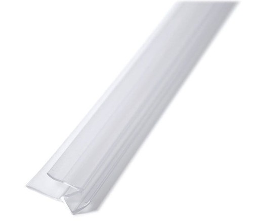 Uszczelka dolna do drzwi prysznicowych, szkło 6mm, 1000 mm #2