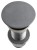Korek umywalkowy 5/4'', klik-klak, betonowy grzybek, 10-80mm, szary mat #4