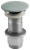 Korek umywalkowy 5/4'', klik-klak, betonowy grzybek, 10-80mm, zielony mat #3