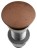Korek umywalkowy 5/4'', klik-klak, betonowy grzybek, 10-80mm, miedź mat #4