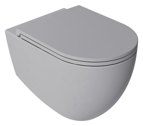 INFINITY Deska WC SLIM, Soft Close, Easy Take, stone grey #2