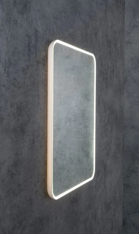 FLOAT Lustro z podświetleniem LED 60x80cm, białe #4