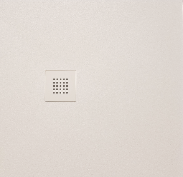 MITIA brodzik kompozytowy 90x90cm, szary