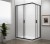 EASY BLACK kabina prysznicowa 900x800mm, szkło czyste #6