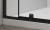 EASY BLACK drzwi prysznicowe obrotowe 880-1020mm, szkło brick #3