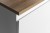ALTAIR szafka z blatem 62,5 cm, biały/dąb emporio #4