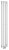 PILON grzejnik łazienkowy 270x1800mm, 4 wieszaki, biały mat
