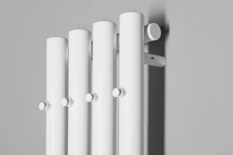 PILON grzejnik łazienkowy 270x1800mm, 4 wieszaki, biały mat #6