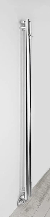 PILON grzejnik łazienkowy 122x1800mm, 2 wieszaki, chrom #5