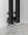 PILON grzejnik łazienkowy 122x1800mm, 2 wieszaki, czarny mat #5