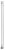 PILON grzejnik łazienkowy 122x1800mm, 2 wieszaki, biały mat