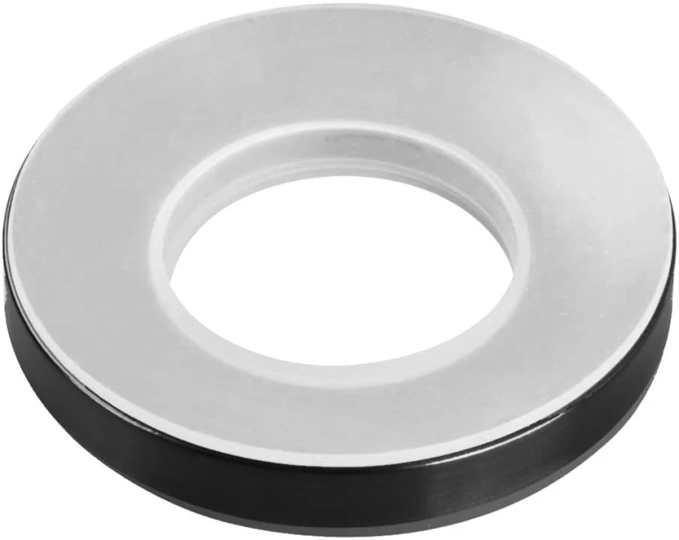 Metalowa podkładka między umywalkę i blat, wysokość 10mm, czarny mat #4
