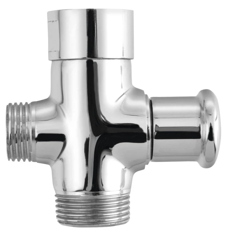 Przełącznik baterii prysznicowej F3/4"-M1/2"xM3/4", chrom