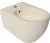 INFINITY bidet wiszący 36,5x53cm, ivory