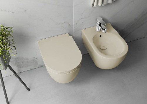 INFINITY bidet wiszący 36,5x53cm, ivory #2