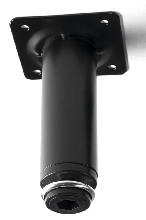 KERAMIA FRESH nóżka o regulowanej wysokość 100-110mm, czarny mat #2