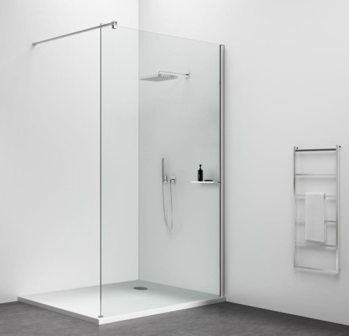 ESCA SHELF profil ścienny z rowkiem 2100mm, chrom #2