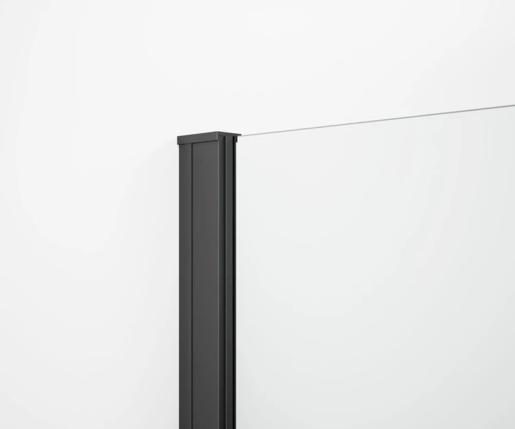 ESCA SHELF profil ścienny z rowkiem 2100mm, czarny mat