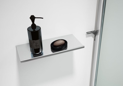 ESCA SHELF półka na profil 230x120mm, chrom #2