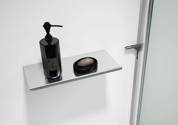 ESCA SHELF półka na profil 230x120mm, chrom #2
