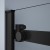 DRAGON BLACK kabina prysznicowa 1100x900mm wariant L/P #2