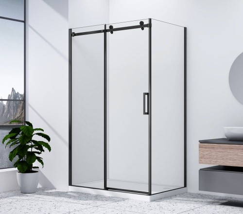 DRAGON BLACK kabina prysznicowa 1300x900mm wariant L/P