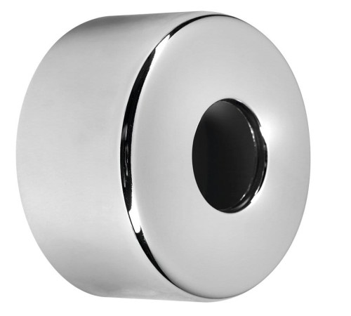 Rozeta maskująca 90/32 mm, wysokość 45 mm, chrom
