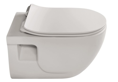 BRILLA WC wiszące, Rimless, 36,5x53cm, latte mat #2