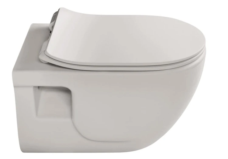 BRILLA WC wiszące, Rimless, 36,5x53cm, latte mat #2
