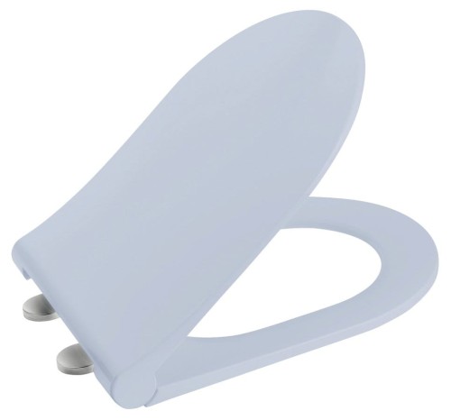BRILLA deska WC slim Soft Close, jasnoniebieski matowa