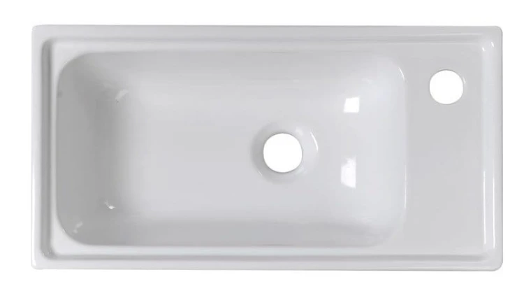 ORION umywalka ceramiczna 50,5x26,5cm, biały #2
