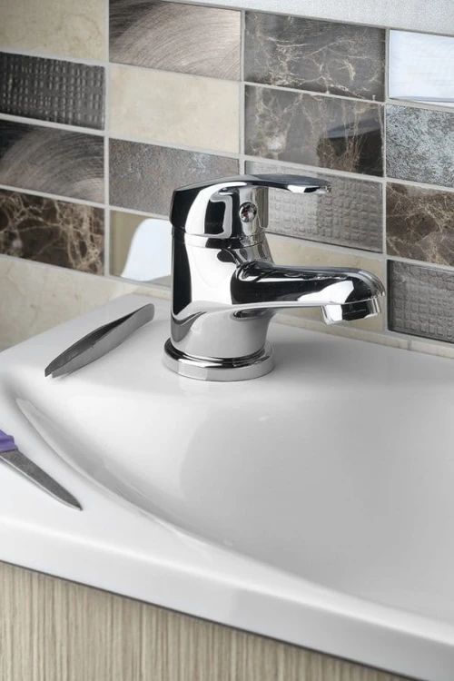 AQUALINE 35 bateria umywalkowa, chrom #4