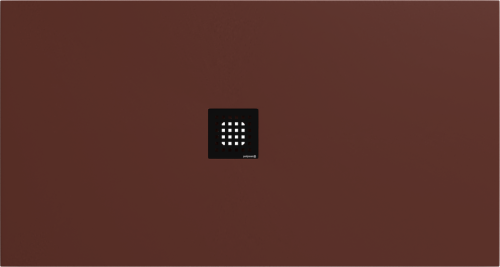 FLEXIA brodzik kompozytowy z możliwością docinania 150x80cm, brązowy mat