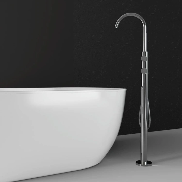 ULTRAMIX bateria wannowa wolnostojąca, chrom #2