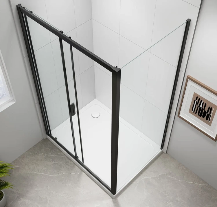 EASY BLACK kabina prysznicowa 1100x700mm, wariant L/P #6