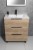 CIRASA szafka pod umywalkę 59,2x75x46cm, 3 szuflada , sosna rustykalna #6