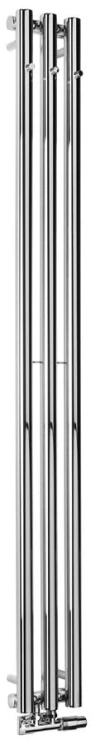 PILON grzejnik łazienkowy 196x1800mm, 3 wieszaki, chrom
