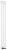PILON grzejnik łazienkowy 196x1800mm, 3 wieszaki, biały mat